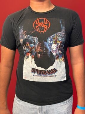 Spider-Man Across the Spider-Verse Graphic Tee - Men’s Size XL Miles Morales